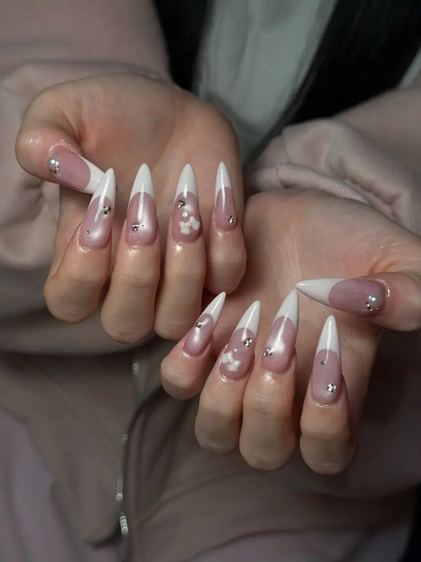ネイル 韓国ネイル シンプルネイル ワンホンネイル ハンドネイル CoMo Nailのネイルデザイン