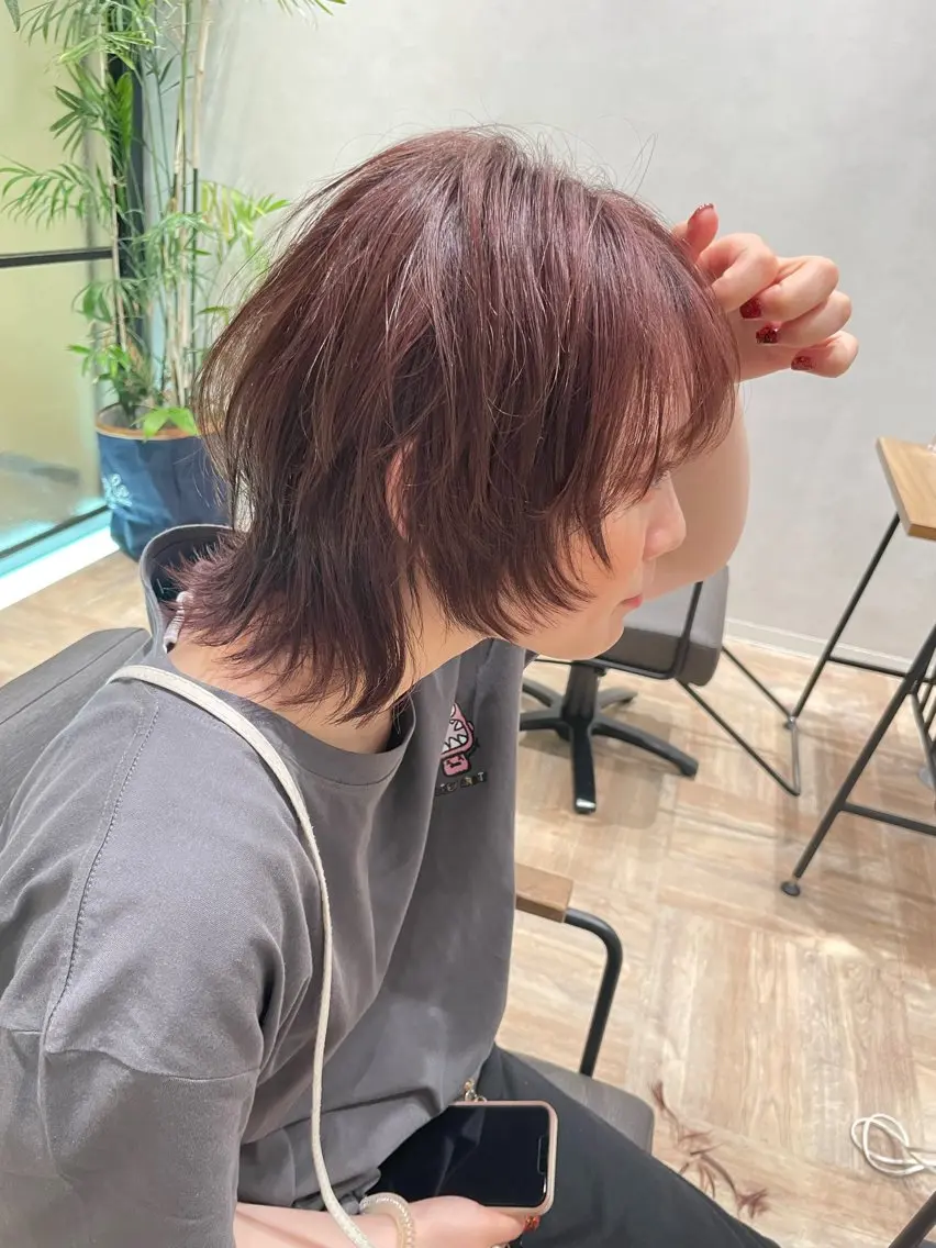 ショート カラー 田中 洸樹のヘアスタイル