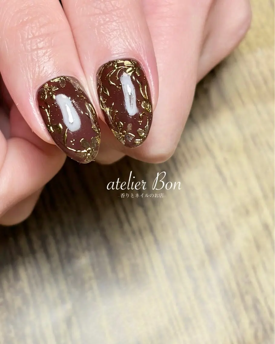 ネイル ハンドネイル atelierBon 🌿REIのネイルデザイン