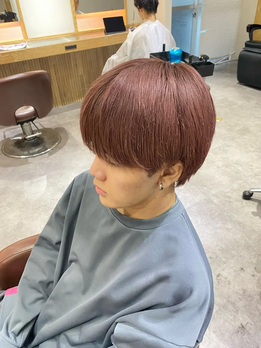 カラー メンズ カット ヘアカラー メンズブリーチカラー /パーマ ごーた立川のヘアスタイル