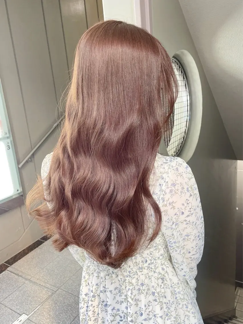 セミロング 岡田 大樹のヘアスタイル