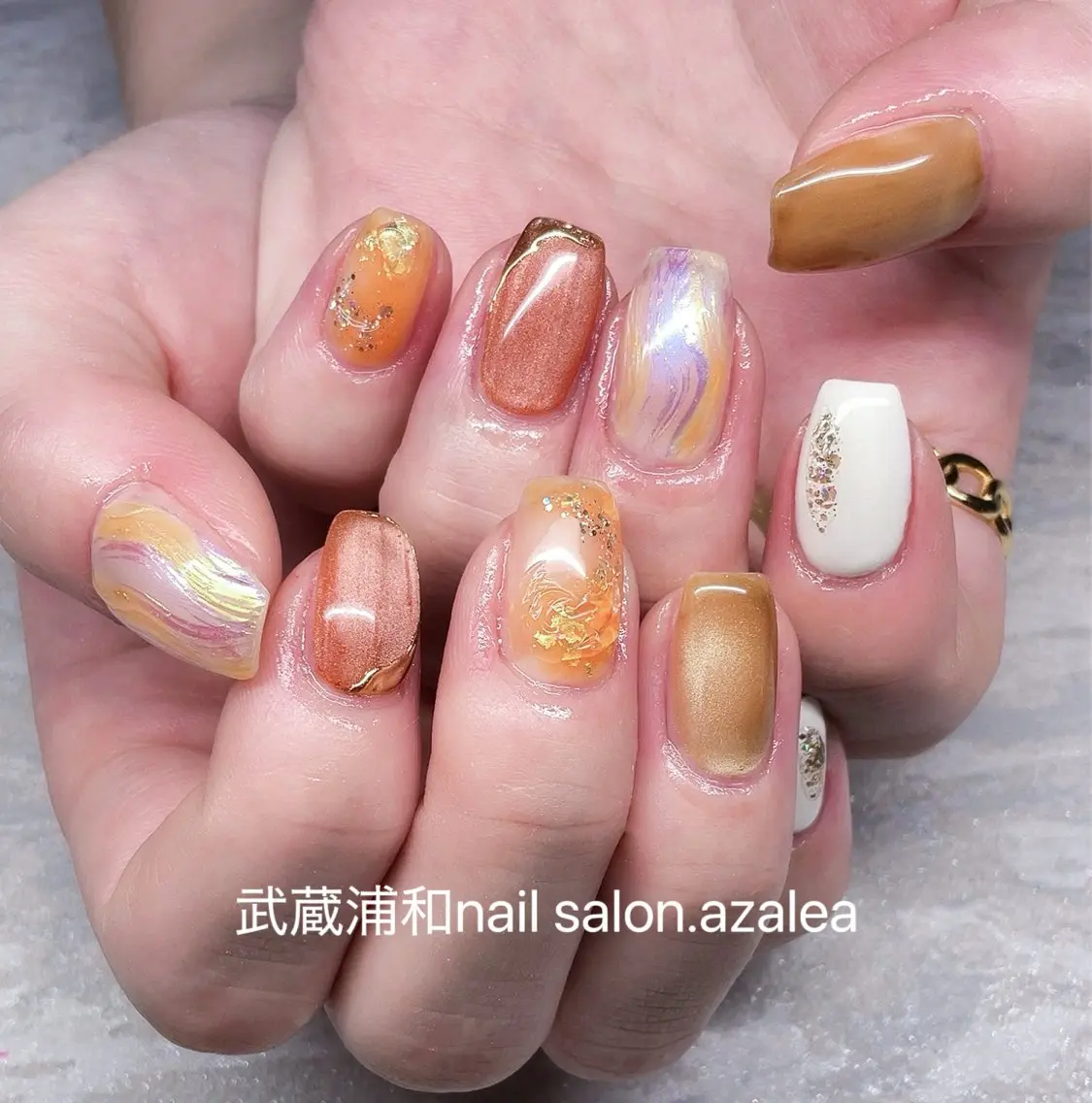 ネイル ハンドネイル R inのネイルデザイン