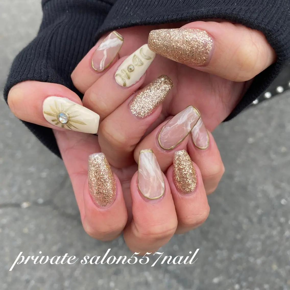ネイル ハンドネイル 557 nailのネイルデザイン