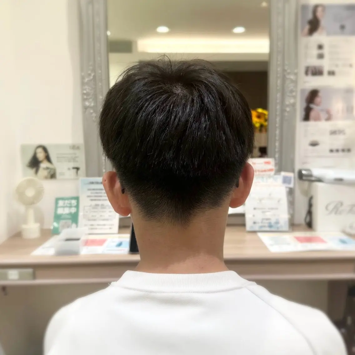メンズ マッシュ 刈り上げ カット Miyu🦄ash カット/まつげのヘアスタイル