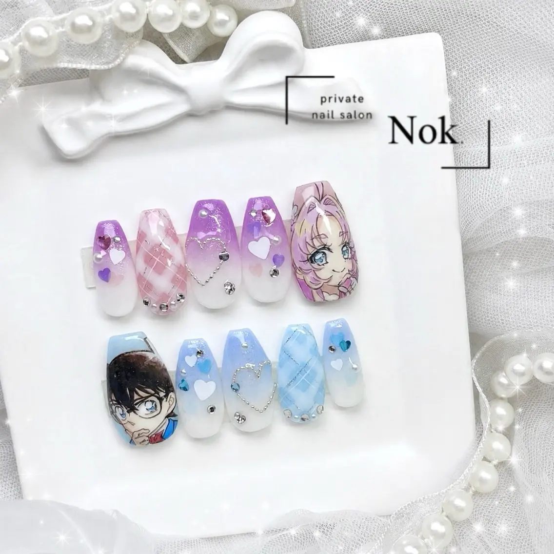 ネイル ハンドネイル 池袋痛ネイル Nok. 渡辺のネイルデザイン