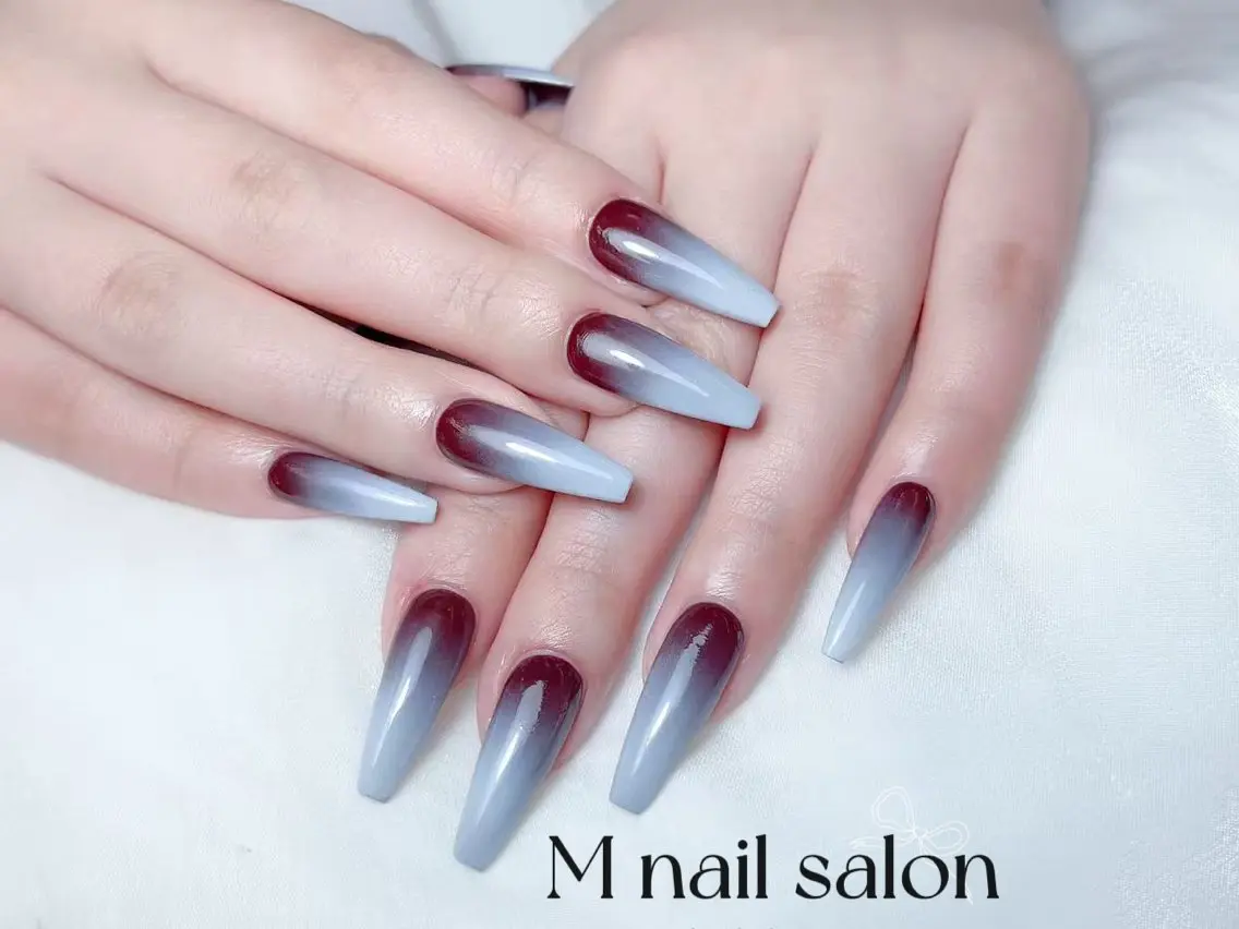 ネイル ハンドネイル M🌷nail 長さだし専門店のネイルデザイン