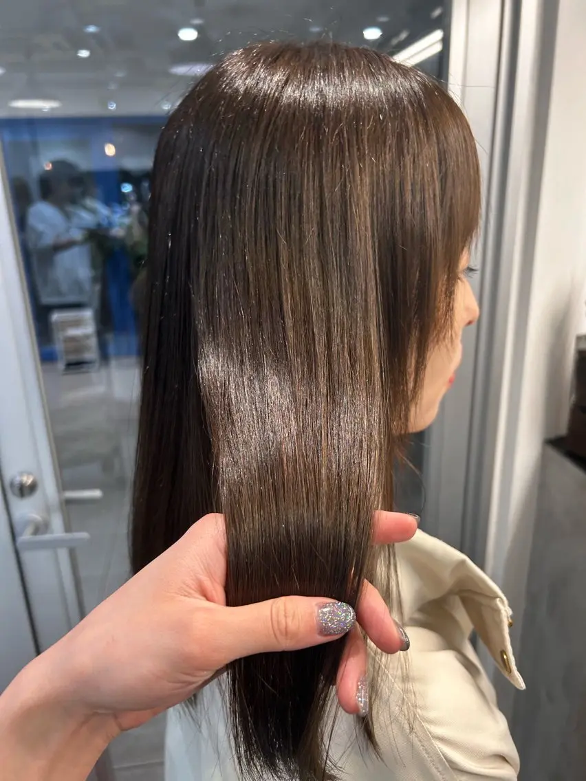 カラー ヘアカラー 💜🦋AIRI /パーマ🦋💜のヘアスタイル