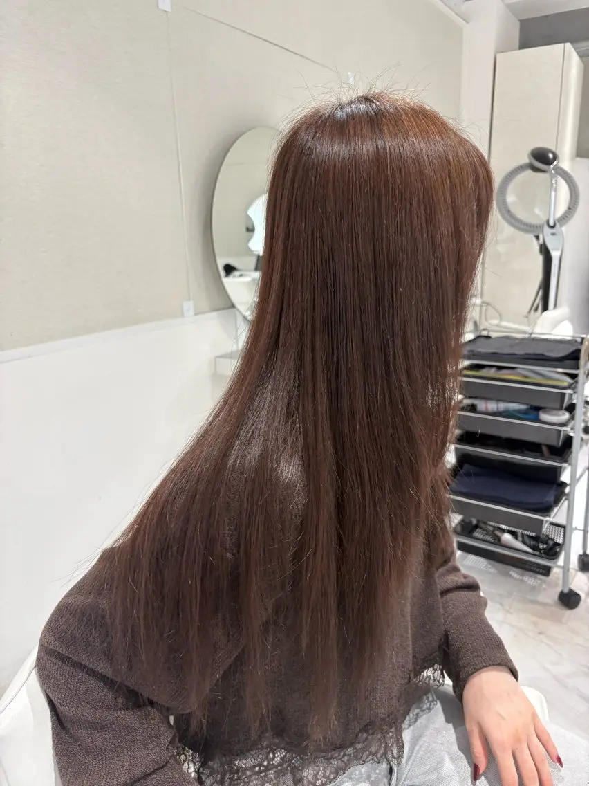 ロング ヘアカラー トリートメント YOLO / 海外 GIRL / RINのヘアスタイル
