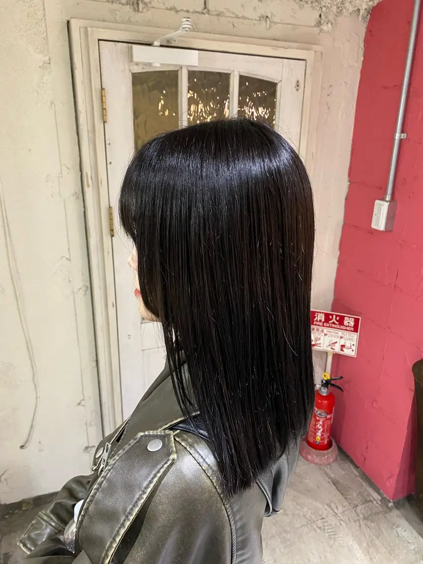 ミディアム カラー ヘアカラー トリートメント 透明感うる艶カラー ¦コユキ🫧💞のヘアスタイル