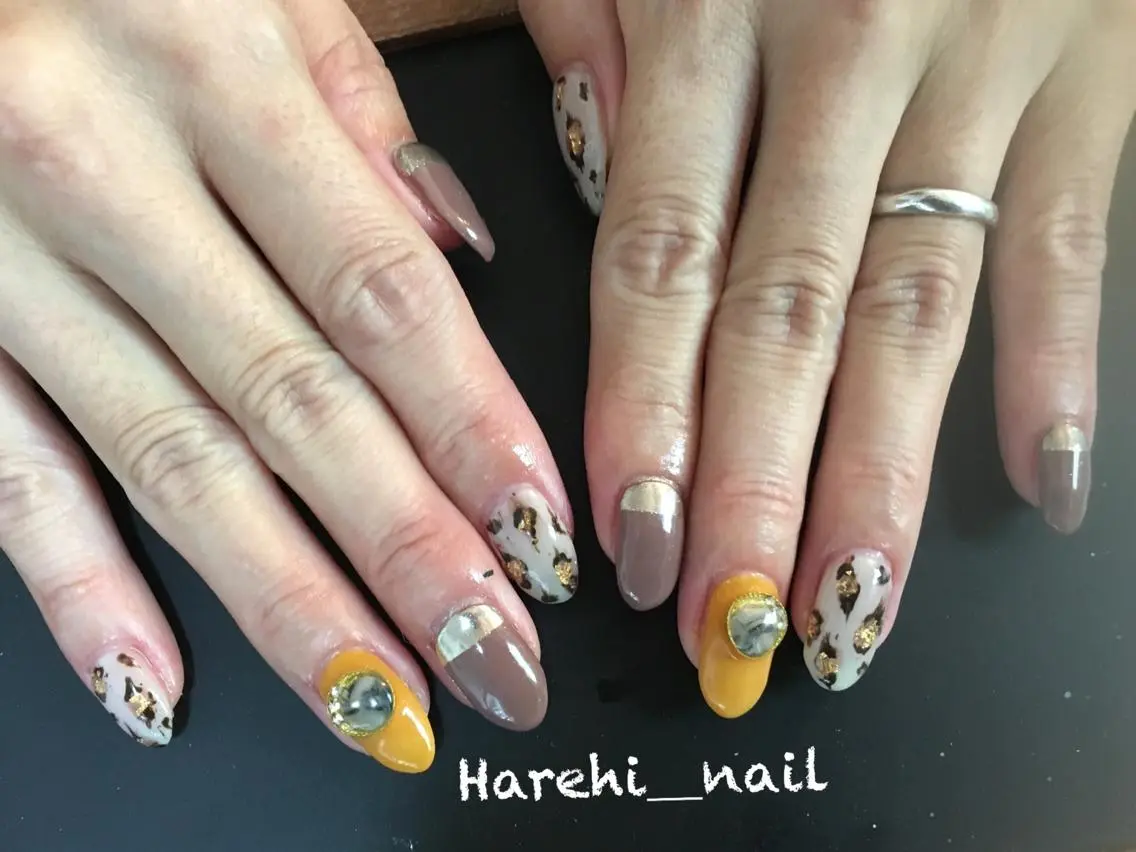 ネイル ハンドネイル Harehi_ nailのネイルデザイン