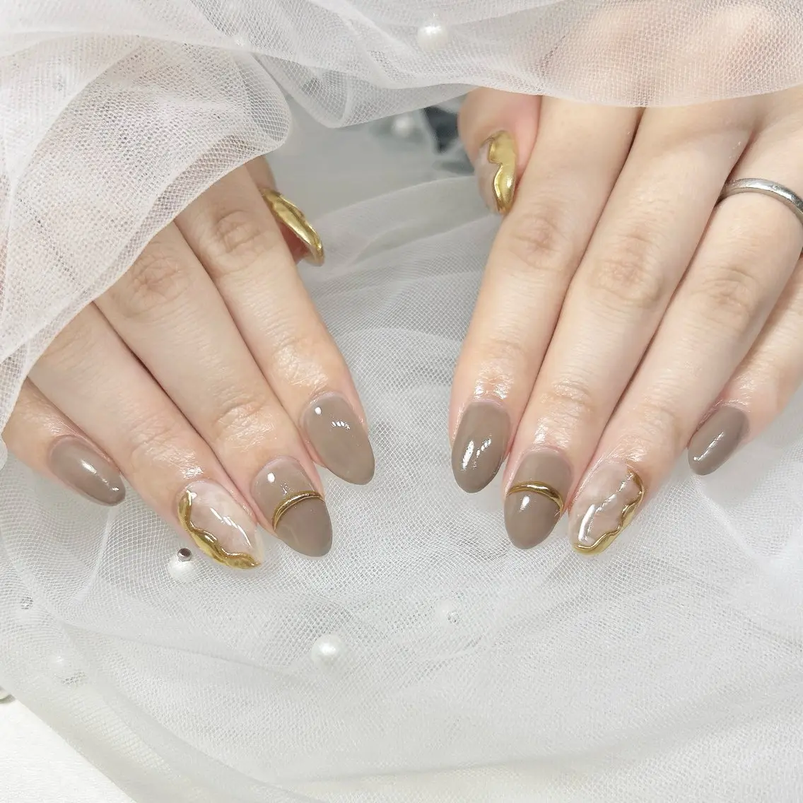 ネイル ハンドネイル 【malunail】 まるねいるのネイルデザイン