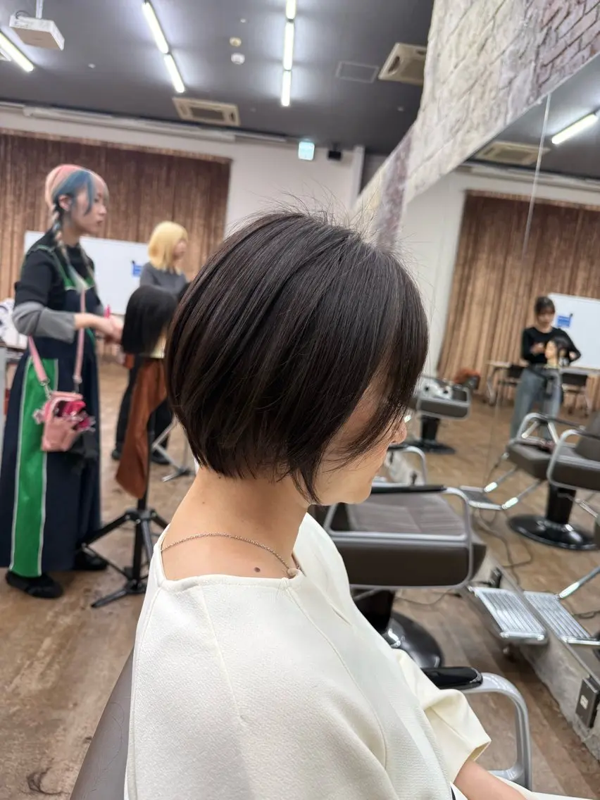 ショート ショートボブ ボブ ショートヘア Cloe仙台🍒ྀི ツルイヒナタのヘアスタイル