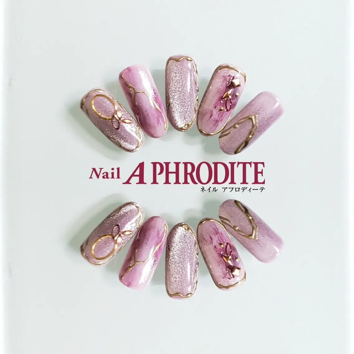 ネイル ジェルネイル ニュアンスネイル スカルプネイル ソフトジェル ネイルチップ ハンドネイル Nail  Aphroditeのネイルデザイン