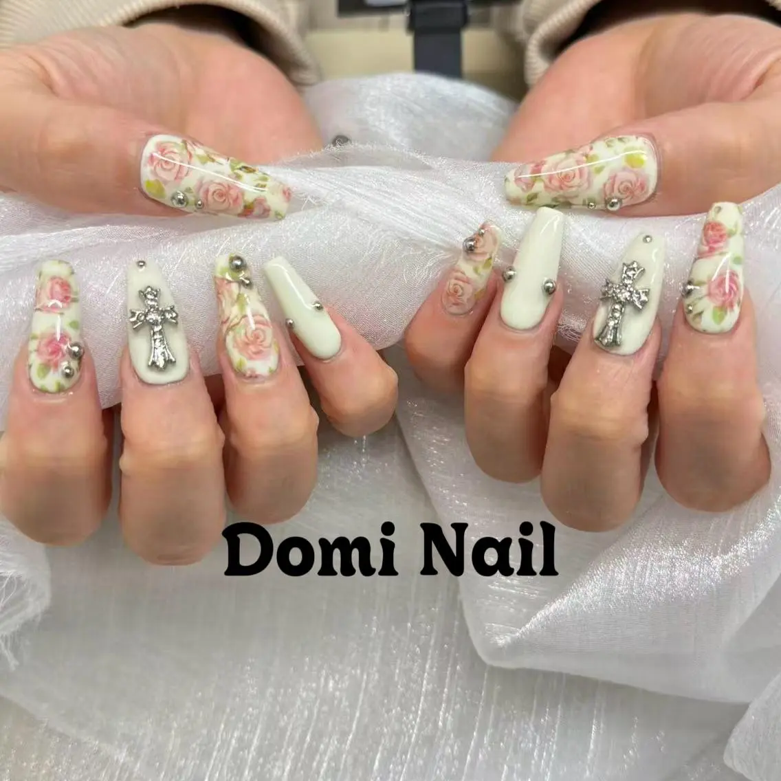 ネイル 持ち込み ネイルチップ ハンドネイル Domi Nail Salonのネイルデザイン