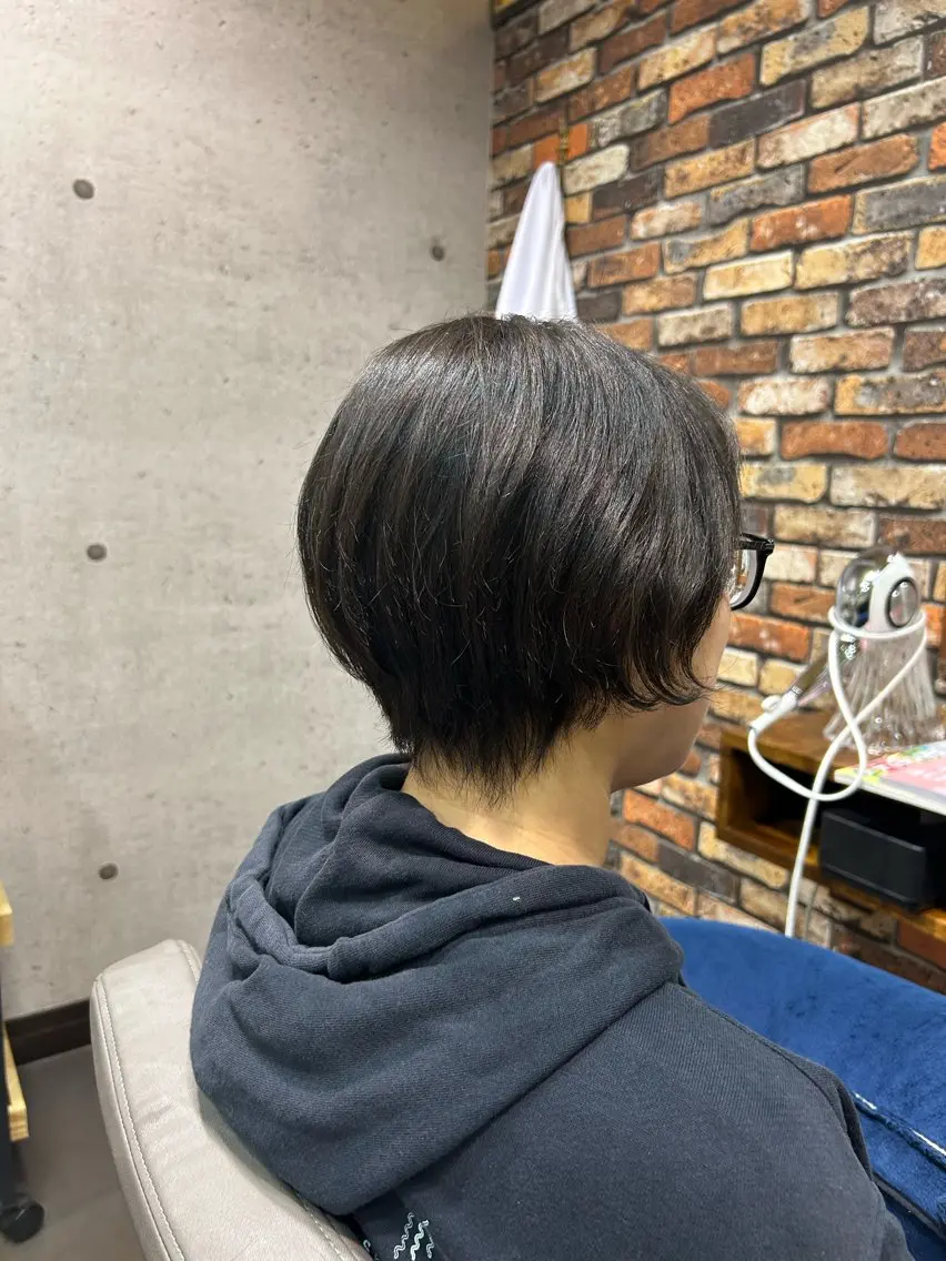 ショート 丸みショート ショートヘア 柴田 茜のヘアスタイル