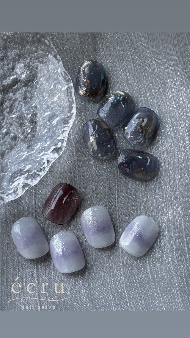 ネイル ハンドネイル écruネイルサロン /宇都宮平松本町のネイルデザイン