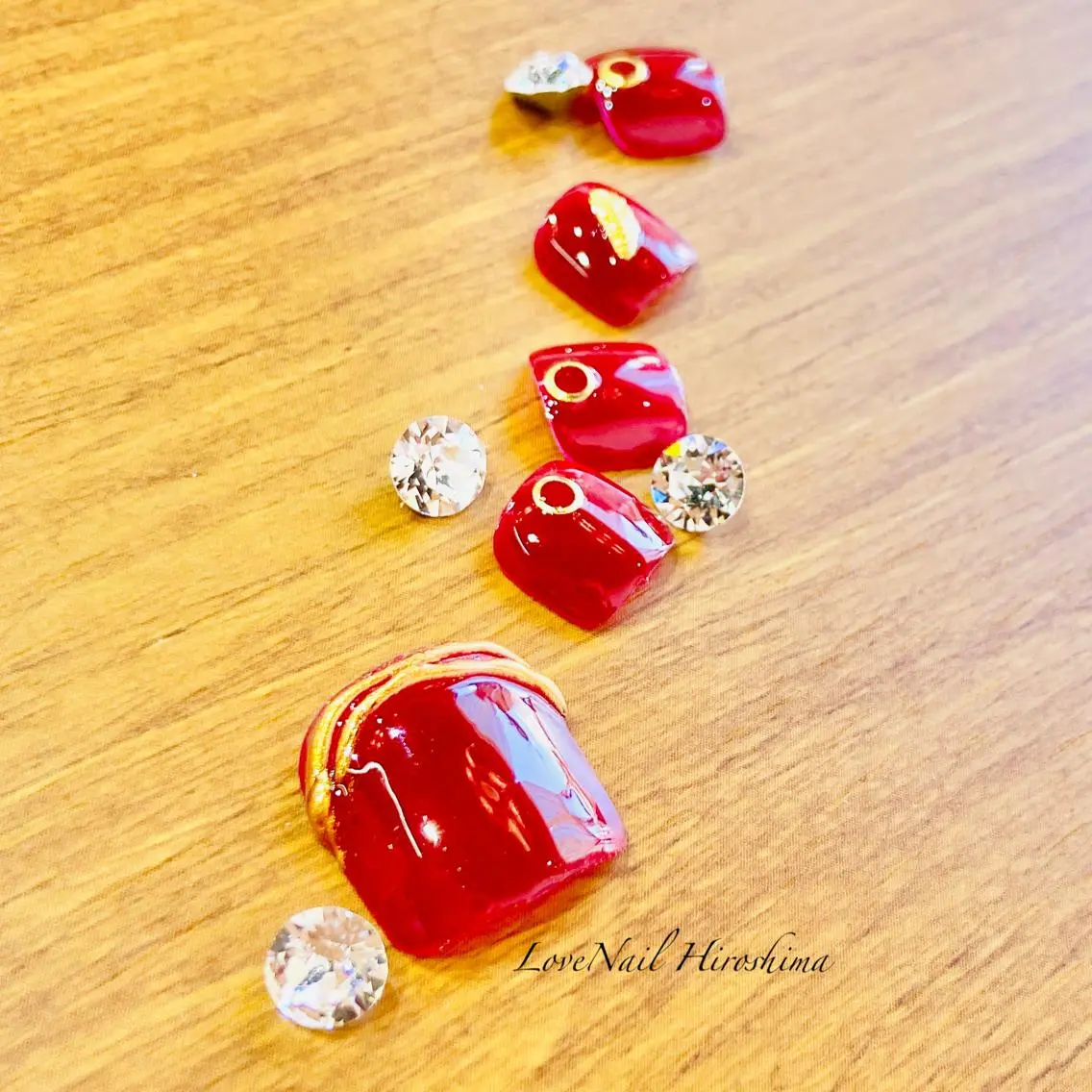 ネイル フットネイル LoveNail HIROSHIMAのネイルデザイン