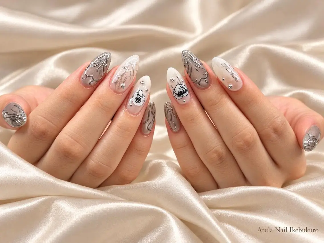 ネイル ハンドネイル ATULA nail MINAのネイルデザイン