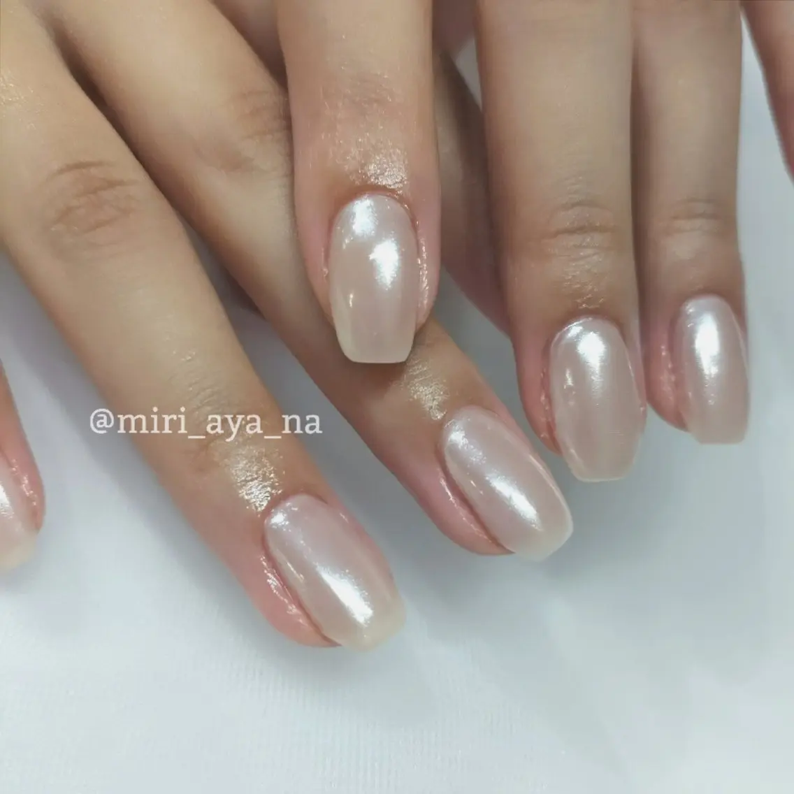 ネイル 新宿代々木/キレイめ ちゅるん/miriのネイルデザイン