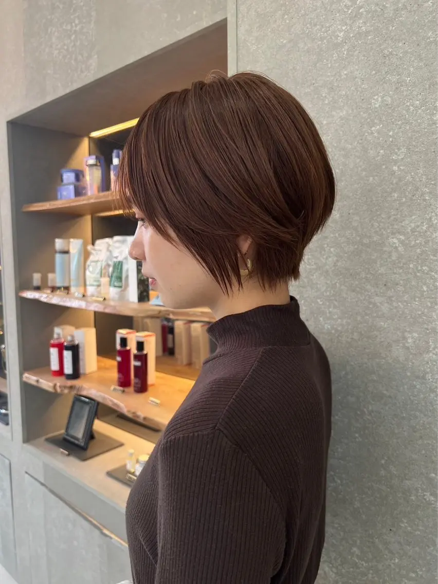 「🌈レディースショートヘアご予約限定🌈」カット+1stepトリートメントの写真