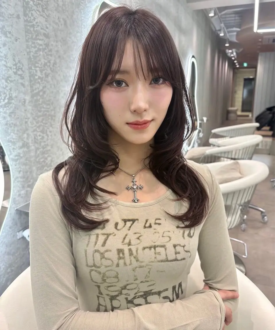 ロング 大宮暗髪カラー🖤 レイヤー特化しょうまのヘアスタイル