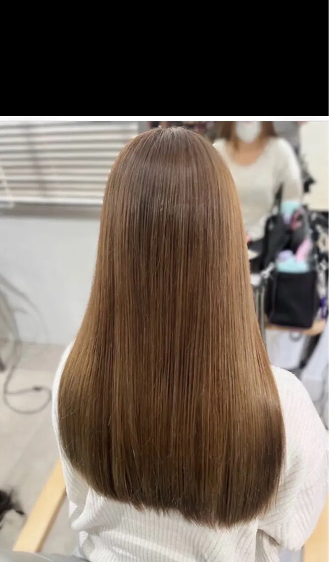 ロング カラー カラーモデル募集中/ 暖色カラー/髪質改善のヘアスタイル