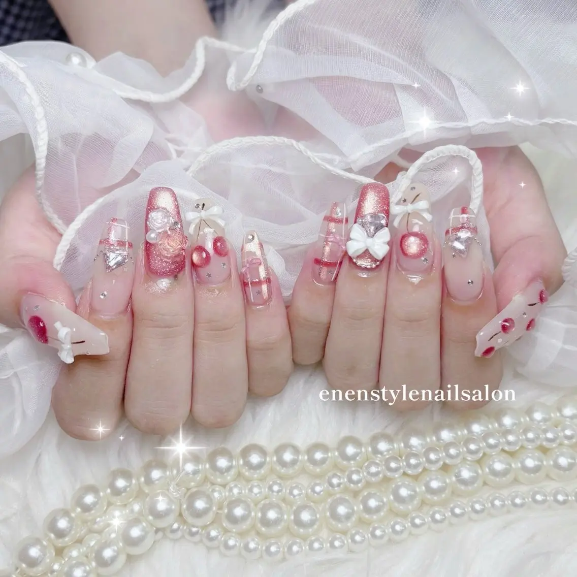 ネイル ハンドネイル 🐾enen style 🐾のネイルデザイン