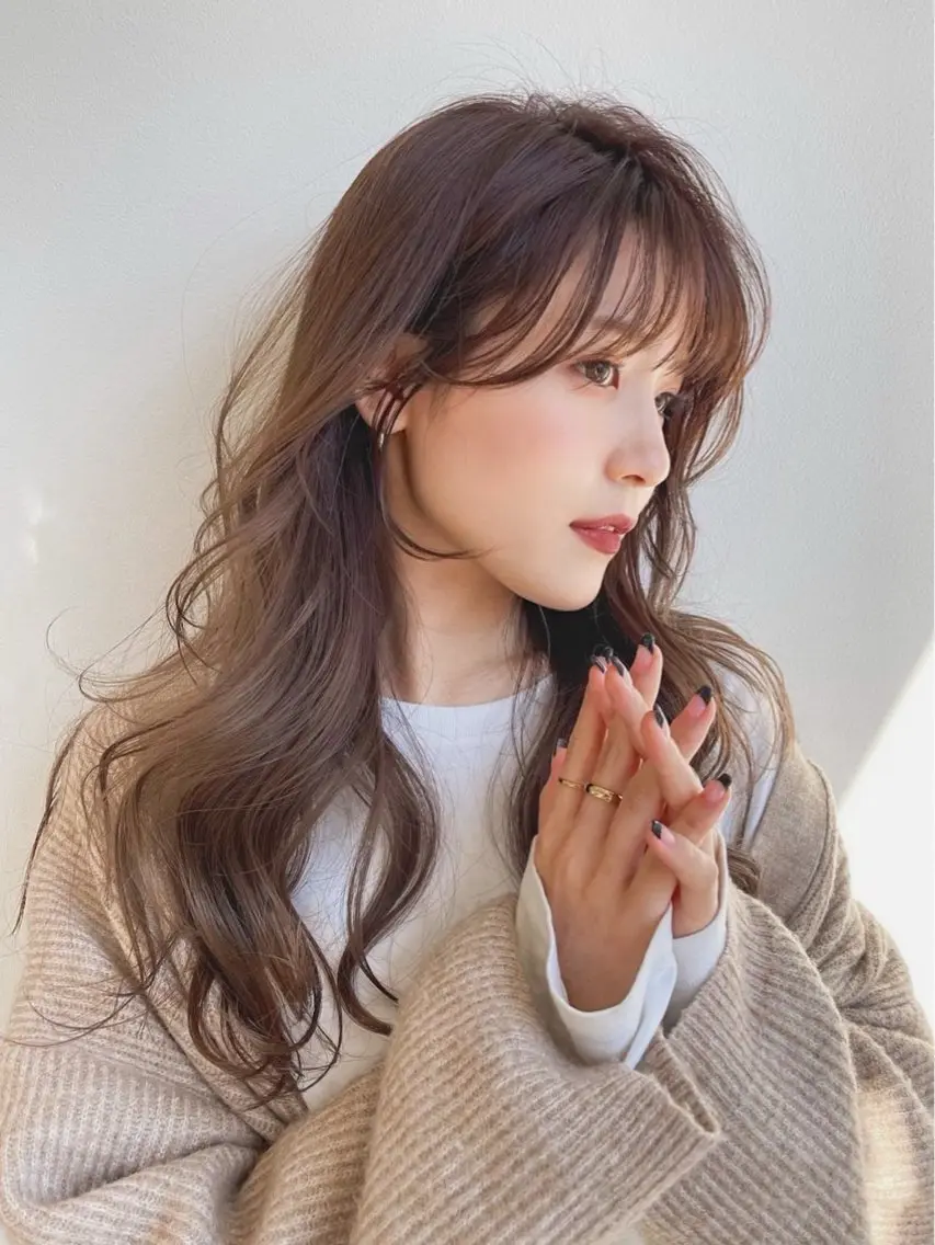 ロング Megu ꒰前髪/レイヤー꒱⋆のヘアスタイル