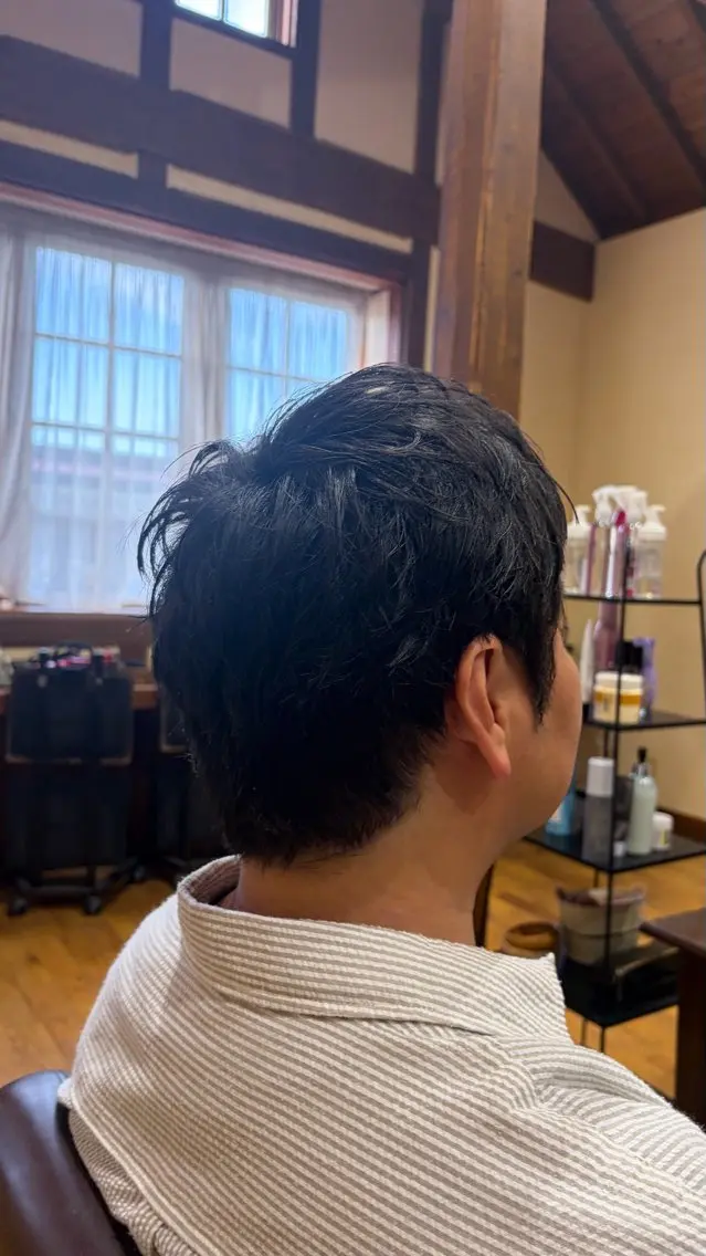 メンズ 鬼塚 太久斗のヘアスタイル