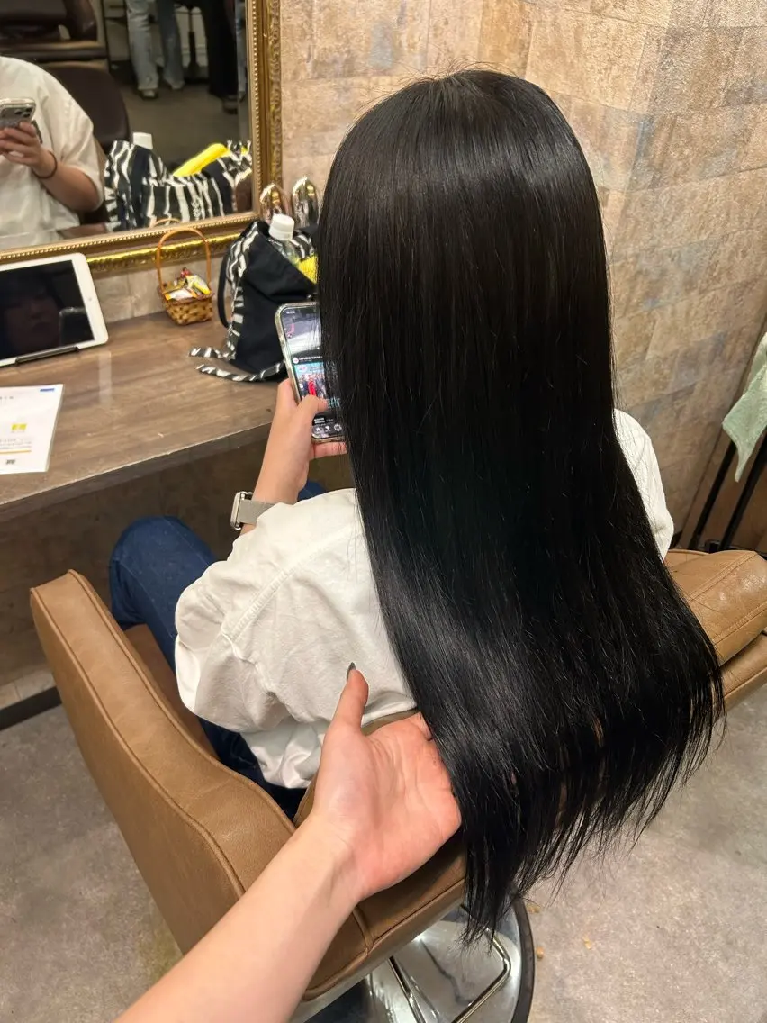 ロング シールエクステ エクステ エクステ 前田 みのりのヘアスタイル