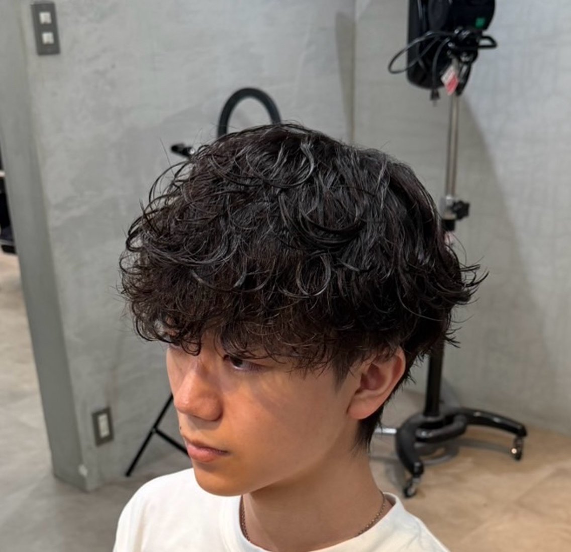 メンズ メンズパーマ パーマ 隅田 早翔 ツイストスパイラルのヘアスタイル