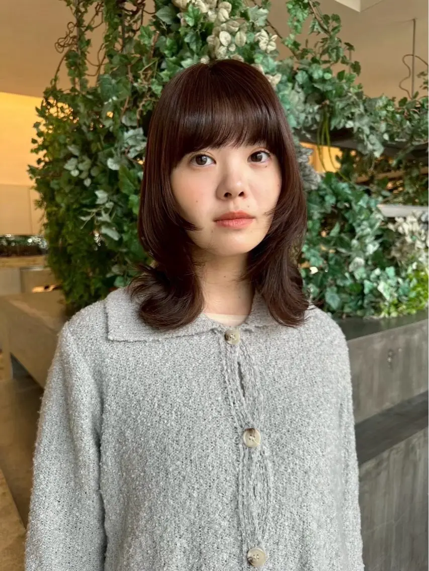 ミディアム natumi / カットモデル募集中のヘアスタイル