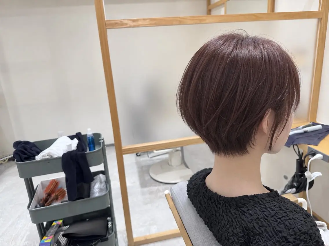 ショート spinhair荻野 莉帆のヘアスタイル