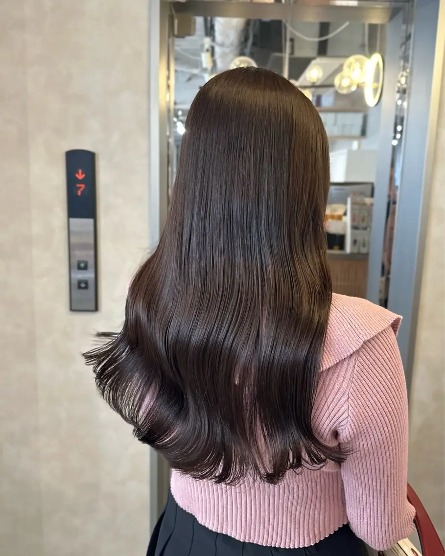 ロング カラー カット ヘアカラー トリートメント hayato / 梅田のヘアスタイル