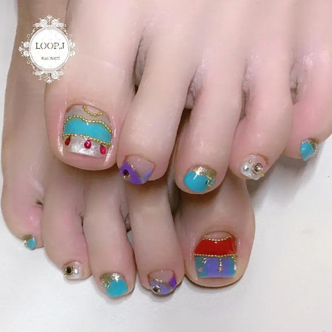 ネイル おおくぼ めぐみのネイルデザイン