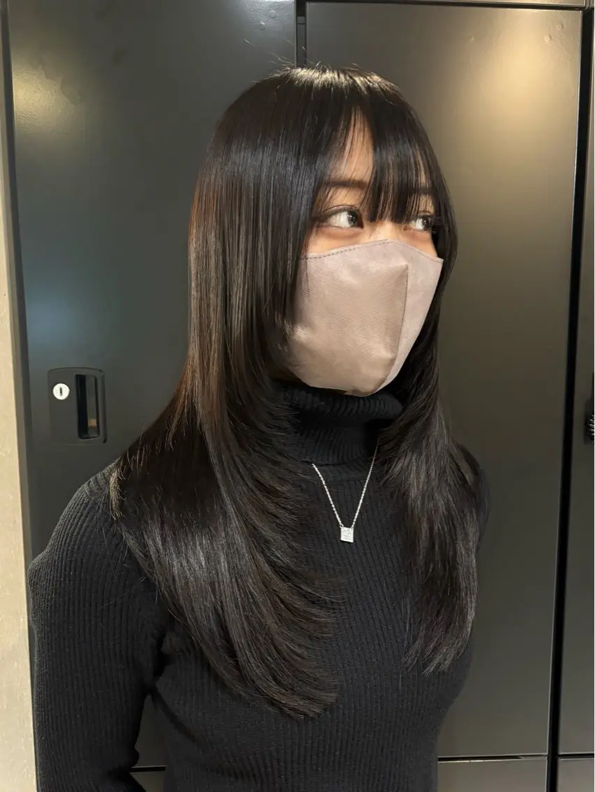 ロング レイヤーカット カット レイヤー/メンズ/ kaedeのヘアスタイル