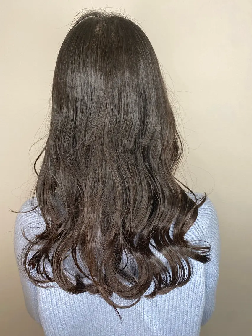 ロング パーマ 韓国風ヘア カット パーマ トリートメント Hiroshi ヒロシのヘアスタイル