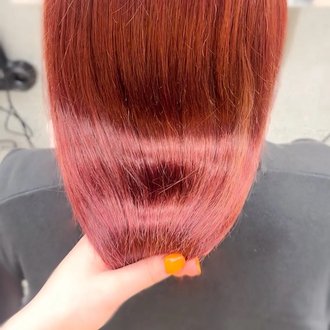 カラー ブリーチ みさい 北千住のヘアスタイル