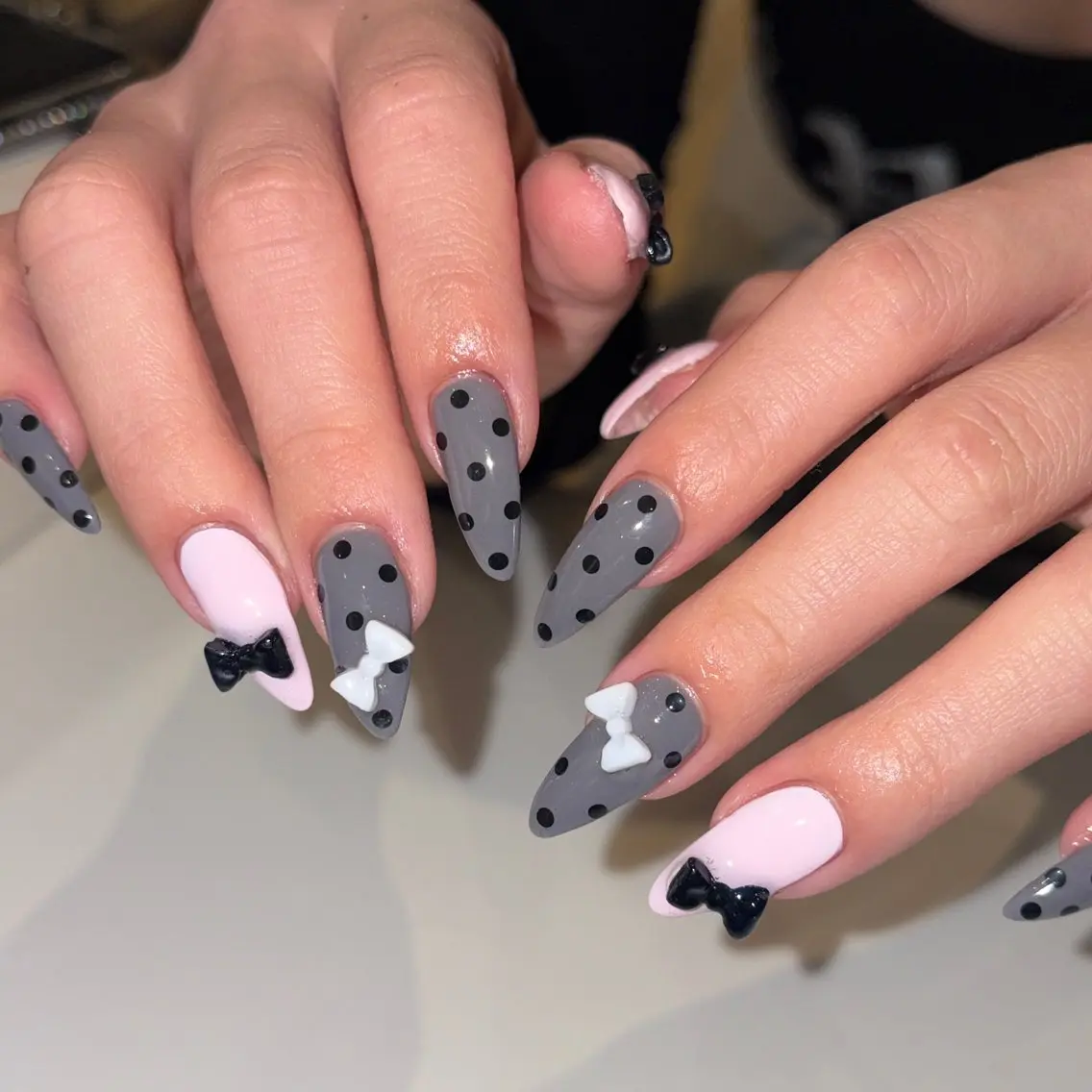 4回目以降リピーター様限定🎀オフありハンド付け替え【デザインネイル】の写真