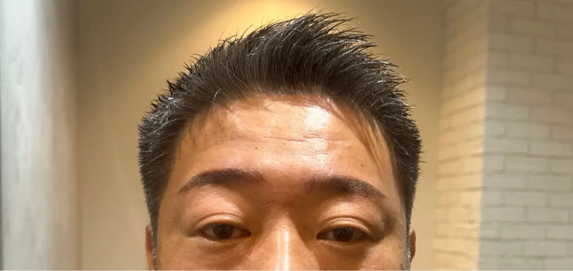 メンズカット➕眉毛スタイリングの写真