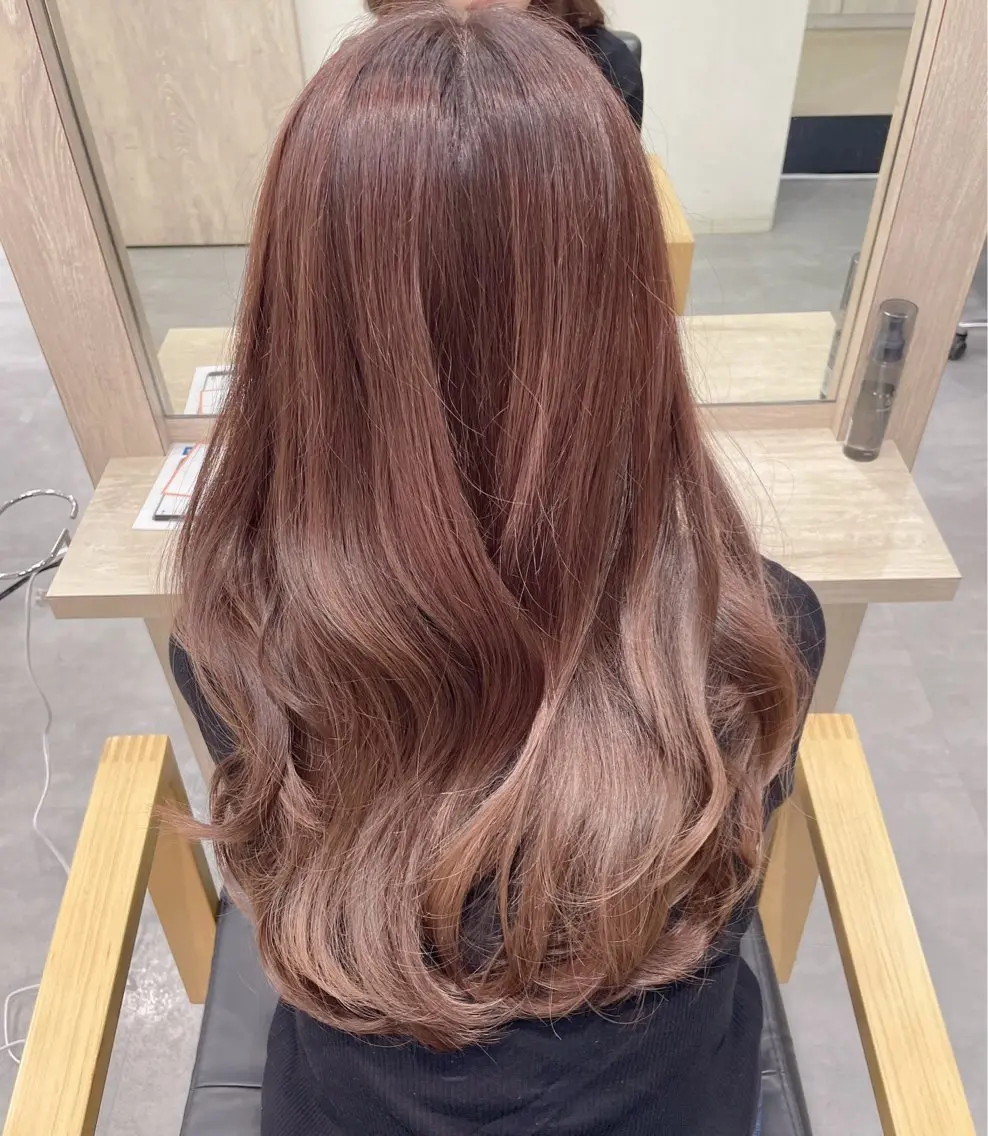 ロング 永田 まどかのヘアスタイル