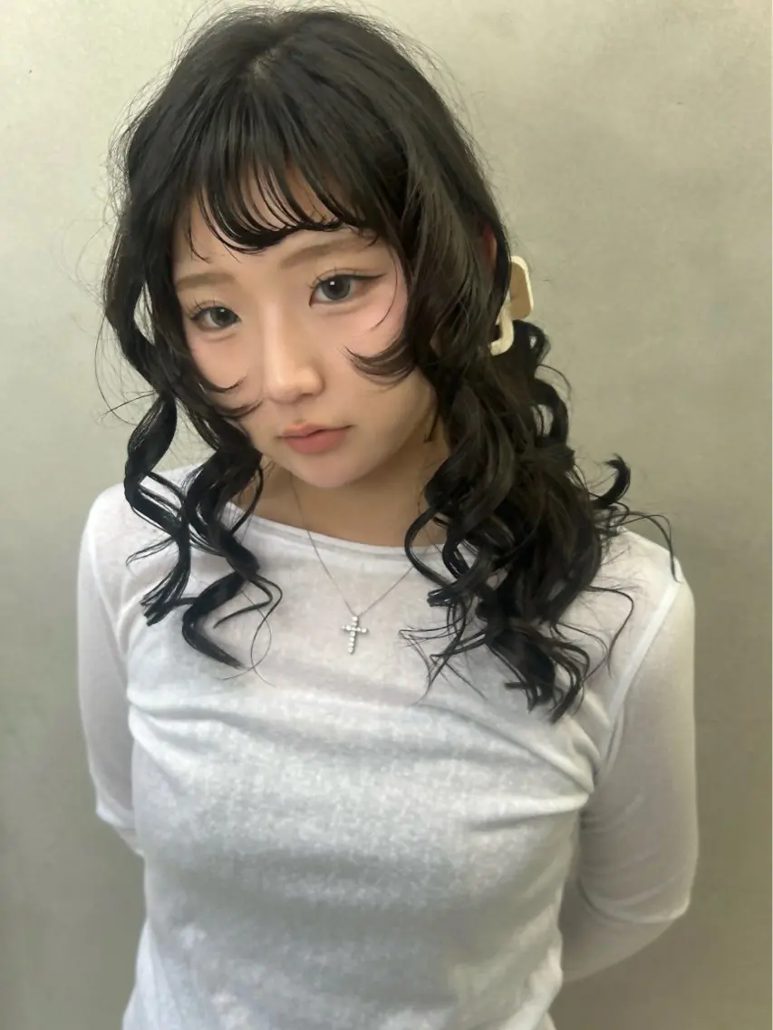 セミロング 中津 /kipi アカネのヘアスタイル