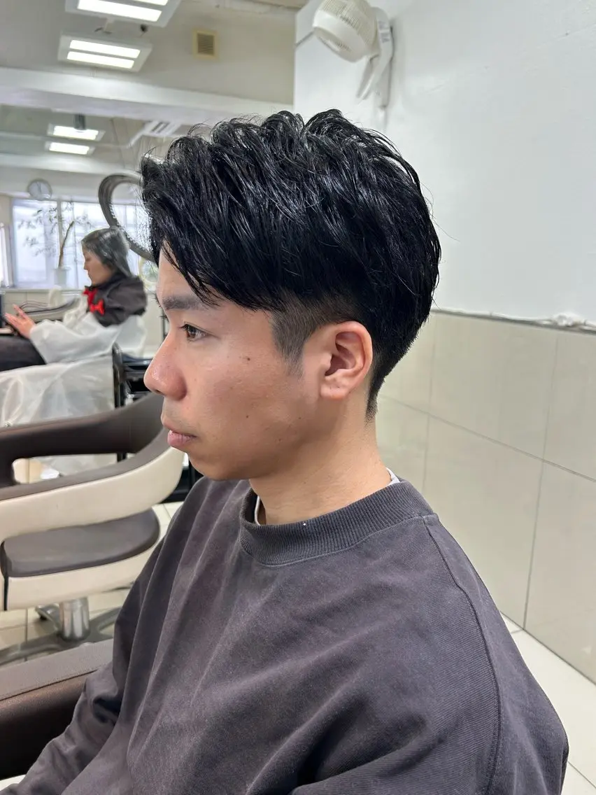 ショート メンズ アップバング 刈り上げ ショートヘア カット 【メンズ大得意🔥】 ＭＡＳＡＫＩのヘアスタイル