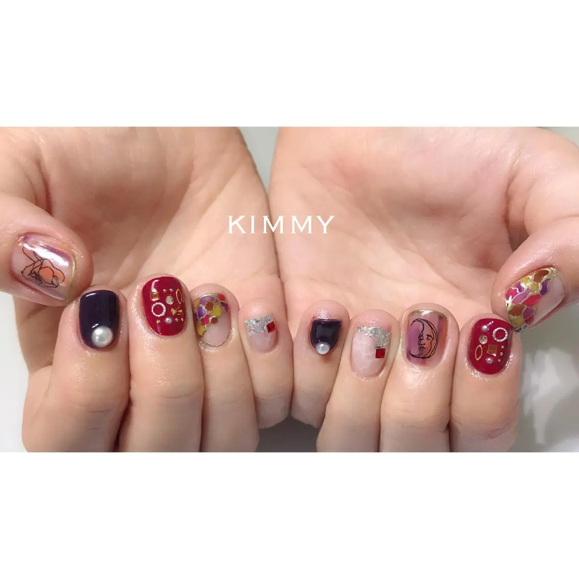 ネイル ハンドネイル kimmy nailsのネイルデザイン