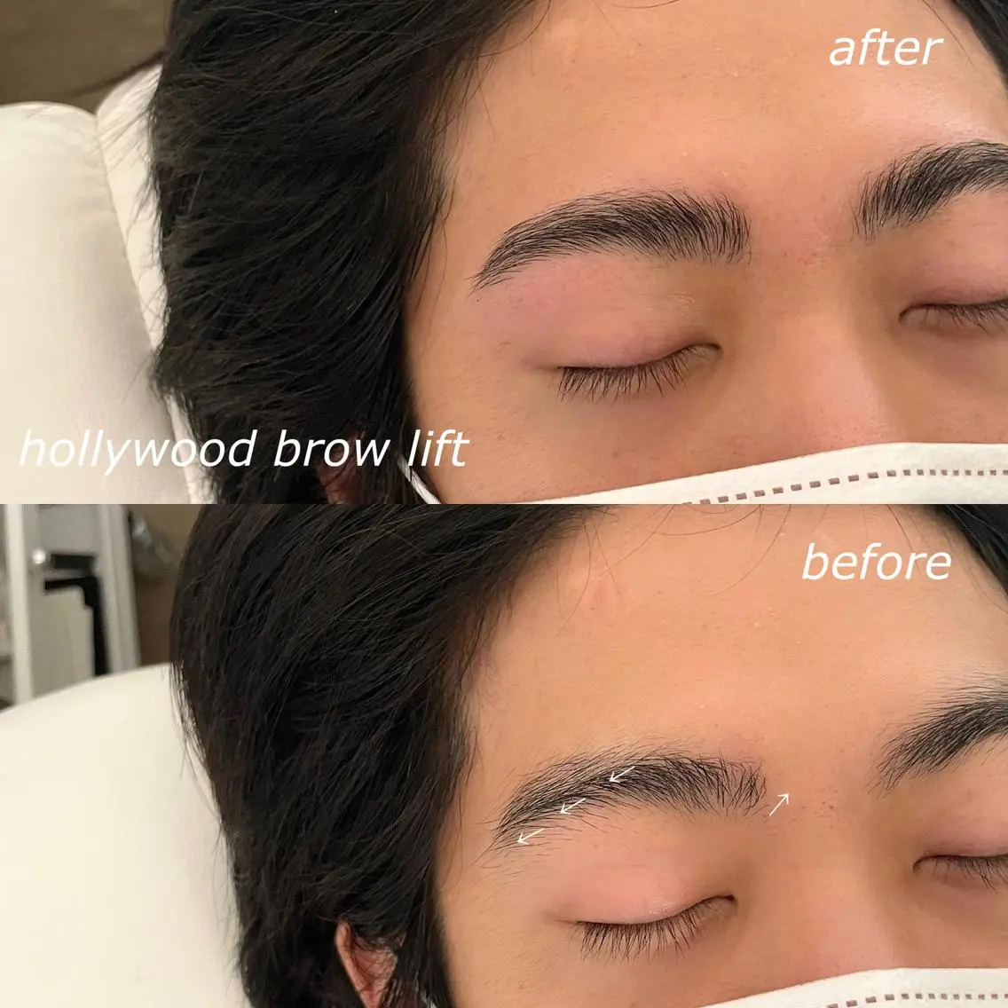 メンズ マツエク・マツパ アイブロウ ハリウッドブロウリフト メンズアイブロウ 吉祥寺kasumi 🌛eye/browのマツエク・マツパデザイン