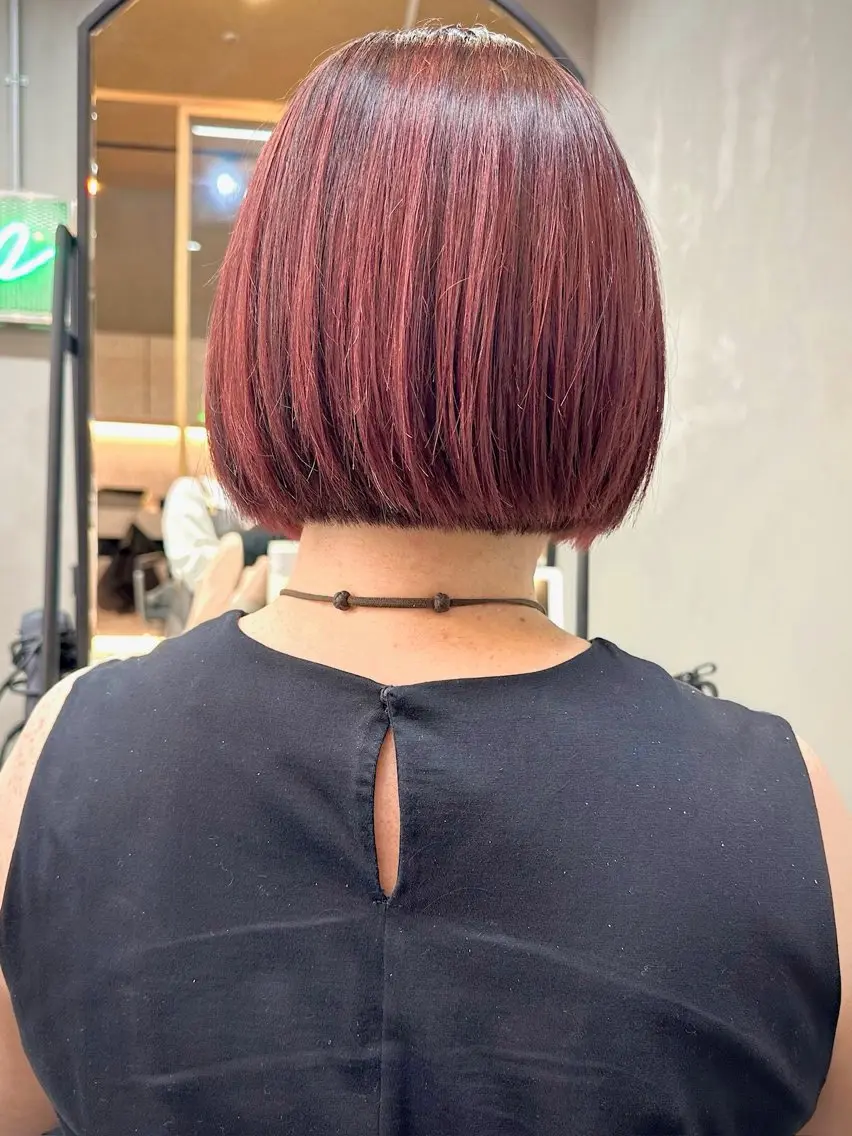 ショート カラー ハイライトカラー ハイライト 篠 原のヘアスタイル
