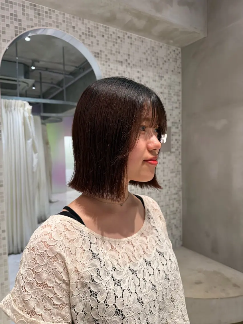 透明感ブラウン🍪 ヒナノのヘアスタイル