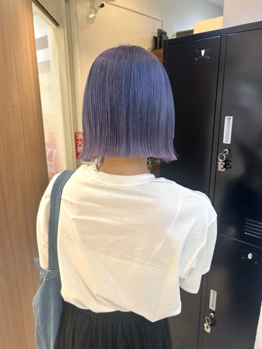 ショート カラー ヘアカラー トリートメント 似合わせカラー/艶 髪質改善/ヨシザキのヘアスタイル