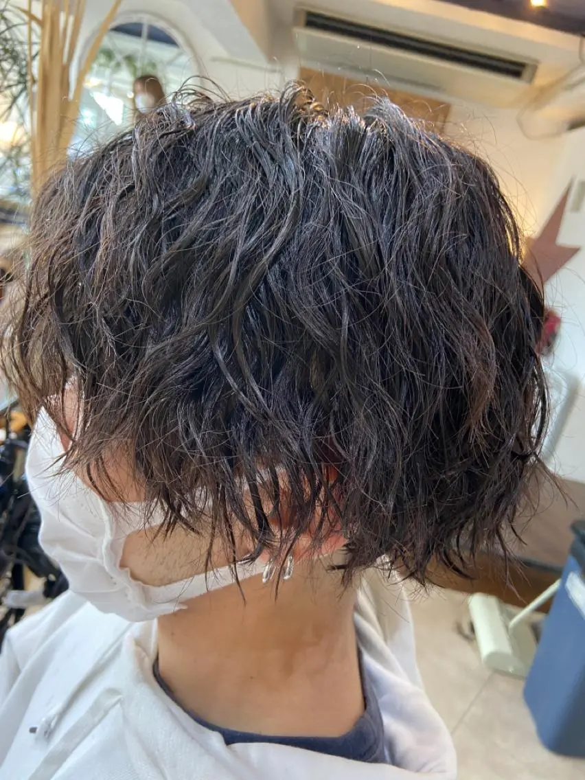 メンズ必見🤭💥カット+ツイストパーマ(スパイラルも可)💈の写真