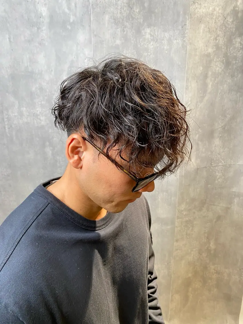パーマ メンズ メンズパーマ スパイラルパーマ メンズパーマ 特化/中川拓也のヘアスタイル